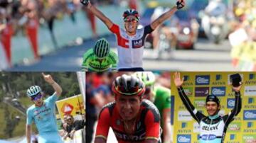 Los ciclistas colombianos, los mejores latinos: La lista es larga, sumados a Quintana y Chaves, Colombia cuenta con nombres de élite como Darwin Atapuma, Jarlinson Pantano, Sergio Luis Henao, Fernando Gaviria, Rigoberto Urán y Miguel Ángel López. Todos peleando en las grandes competencias del mundo.