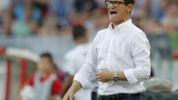 Fabio Capello, en el Austria-Rusia.