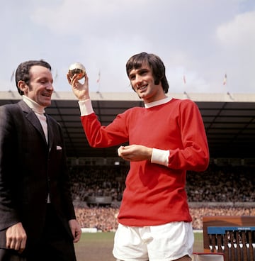 George Best es considerado uno de los mejores jugadores en la historia del Manchester United. Sin embargo, no solo llamó la atención adentro de la cancha sino también afuera de ella. El norirlandés tuvo varias polémicas por su adicción al alcohol y a las fiestas terminando con problemas económicos. "En 1969 dejé las mujeres y el alcohol; fueron los peores 20 minutos de mi vida."