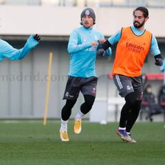 Modric y Hazard, listos
