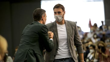 Pedro Sánchez y Víctor Gutiérrez.