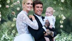 Los ostentosos detalles de la boda de Chiara Ferragni.