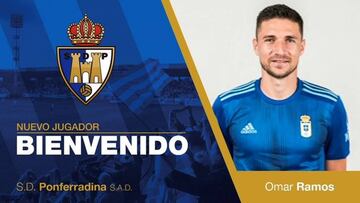 Omar Ramos y Javi Navarro llegan a la Ponferradina