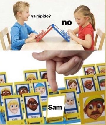 Los mejores memes de Sam va lent¨ªn