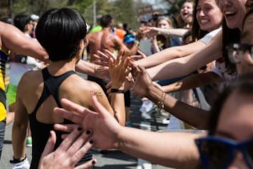 Maratón de besos en Boston