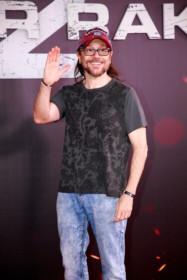 Santiago Segura durante el estreno de la película, 'Tyler Rake 2'.