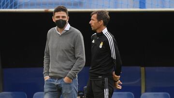 12/07/21 PRETEMPORADA ENTRENAMIENTO DEL REAL OVIEDO 
 CUCO ZIGANDA 
 RUBEN REYES