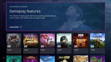 Información de accesibilidad en Microsoft Store. FOTO: Xbox