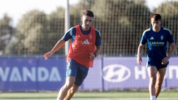 15/07/25 ENTRENAMIENTO REAL ZARAGOZA LOS ANGELES DE SAN RAFAEL SEGOVIA TONI MOYA