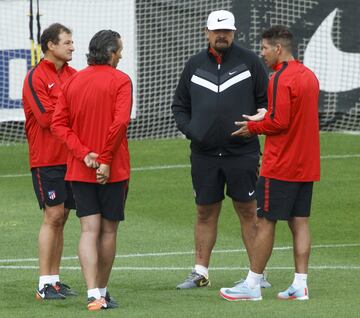 El Atlético vuelve al trabajo en su primer entrenamiento de pretemporada