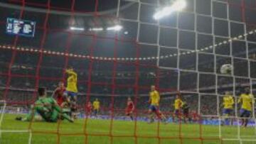 Schweinsteiger marcó el tanto del Bayern.