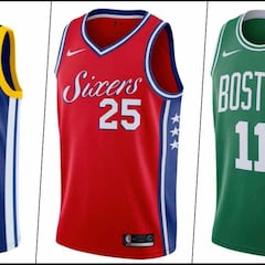 Las camisetas más vendidas de la NBA
