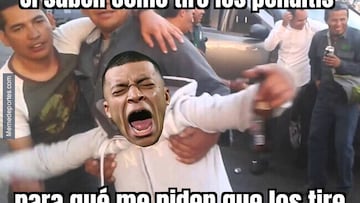 Los memes de la jornada: la Copa, los partidos del Madrid y del Barça, el penalti fallado por Mbappé...