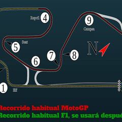 MotoGP usará la chicane de F-1 para evitar la curva 12