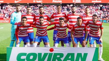 Alineaci&oacute;n del Granada contra el Mallorca.