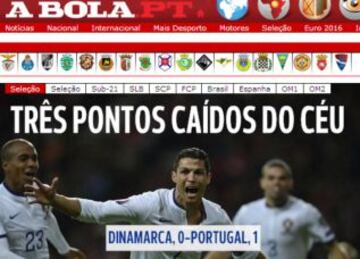 Portadas de la prensa extranjera