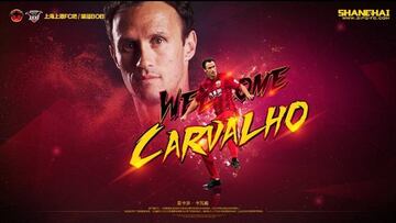 El exmadridista Carvalho ficha por el Shanghai SIPG chino