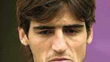 <B>DISGUSTADO</B>. Ricchetti se fue a la ducha antes de tiempo.