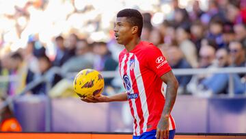 Reinildo, en el partido liguero ante Las Palmas.