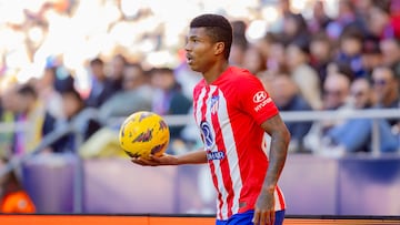 Reinildo, en el partido liguero ante Las Palmas.