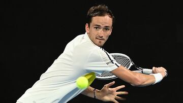 Daniil Medvedev, en el Open de Australia.