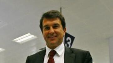 <b>BARCELONA </b>Joan Laporta.