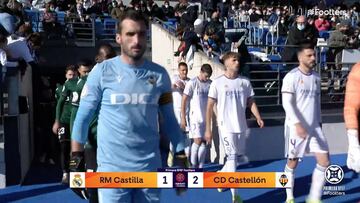 Resumen del Real Madrid Castilla vs Castellón de Primera RFEF