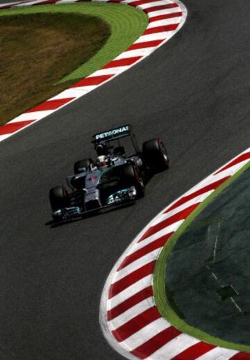 El piloto británico de Mercedes, Lewis Hamilton.