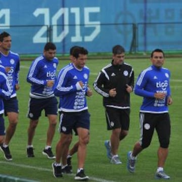 Los primeros trabajos de Paraguay en La Serena.