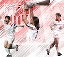 Once leyendas del Sevilla por dorsales