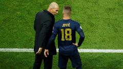 Las charlas de Zidane para que Jovic no perdiera la fe