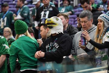 Las mejores imágenes de los fanáticos en el Super Bowl LII