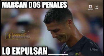 Los memes se muestran confundidos ante la expulsión de CR7