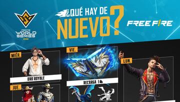 Agenda semanal de Free Fire del 16 al 22 de noviembre con nueva incubadora y ruleta mágica