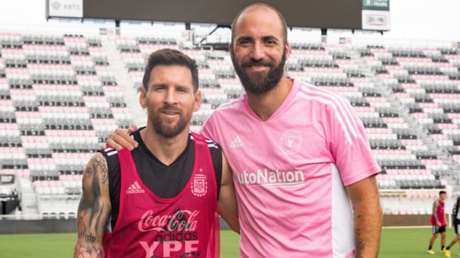 Higuaín, el Bojan de Inter Miami