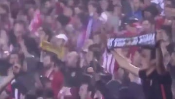 El día que los hinchas del Atlético dieron una lección ante el Madrid