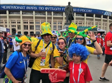 Francia vs. Croacia: Así llegaron los aficionados a la Final