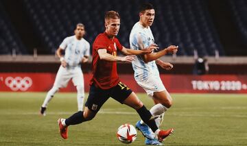 Álvaro Fernández y Dani Olmo.