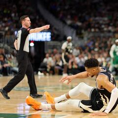 Why isn’t Giannis Antetokounmpo playing against the Pacers in game 1 today?