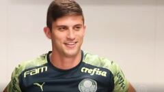 "Sonho de menino": el mensaje en portugués de Kuscevic al firmar en Palmeiras