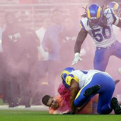 Informe policial revela que el aficionado golpeado por Bobby Wagner sufrió conmoción