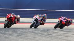 Acosta lideró en COTA por vez primera en MotoGP.