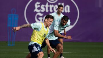 ROQUE MESA 02/11/22 ENTRENAMIENTO DEL REAL VALLADOLID
