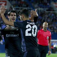 1x1 del Madrid: Morata goleó en 'su' derbi y Asensio brilló