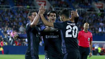 1x1 del Madrid: Morata goleó en 'su' derbi y Asensio brilló