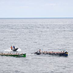 Urdaibai se exhibe en casa de una Hondarribia que sigue líder