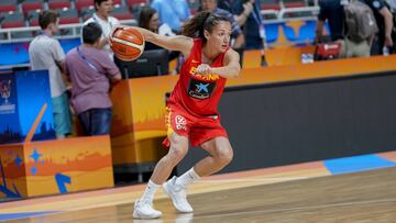 01/07/19 EUROBASKET LETONIA 2019 BALONCESTO FEMENINO SELECCION ESPA&Ntilde;OLA ESPA&Ntilde;A LAIA PALAU
 FOTO:ALBERTO NEVADO/FEB