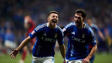 3-1. Francisco Portillo marca el tercer tanto de los azules en el minuto 102 de partido. Un gol que vale un ascenso.