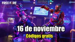Códigos Free Fire de hoy 16 de noviembre de 2021; todas las recompensas gratis