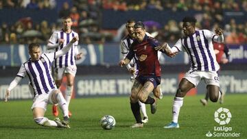 Osasuna y Valladolid nadaron y guardaron la ropa en el diluvio